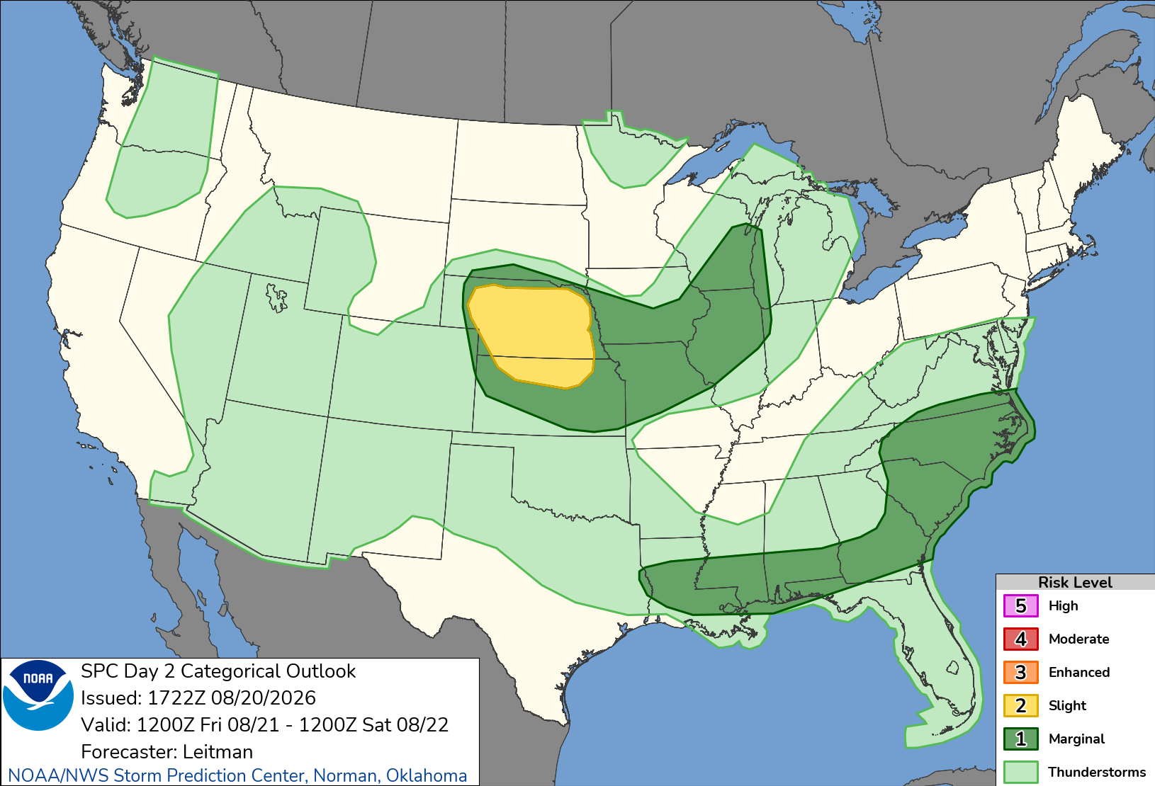 SPC Day 2 Convective Outlook