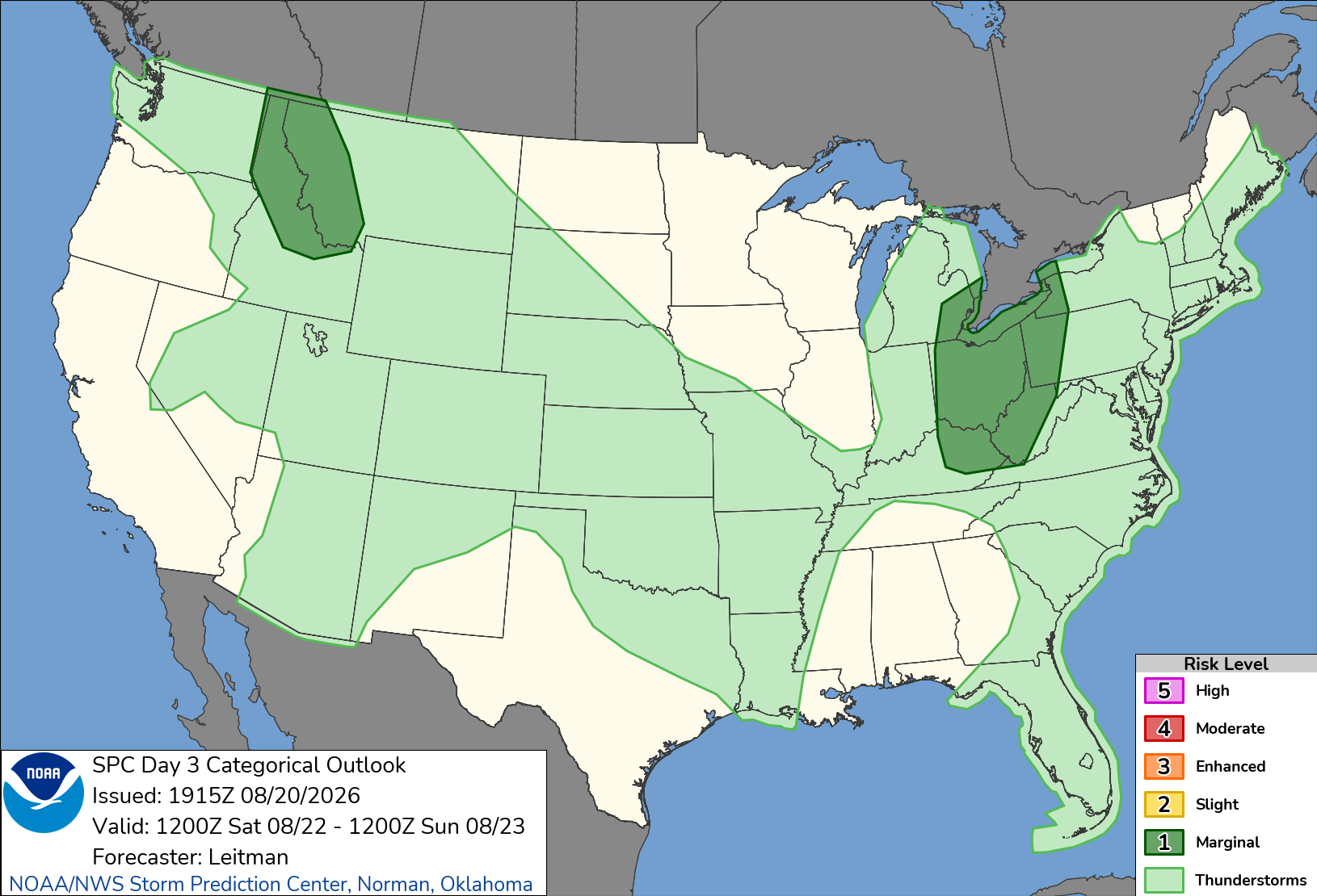 SPC Day 3 Convective Outlook